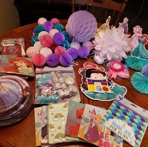 Disney princess/frozen2 Birthday party Lot
